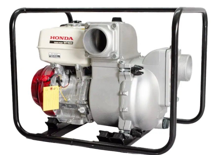 MOTOBOMBA  A GASOLINA HONDA 4″X4″ 13 HP